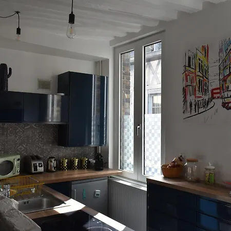 Maison hypercentre Rouen avec parking gratuit